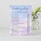 Invitation Sur Cloud 9 Mariage Shoe Game (Debout devant)