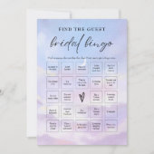 Invitation Sur Cloud 9 Trouvez la Fête des mariées invitée Je (Devant)