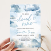 Invitation Sur Cloud Neuf Baby shower Party