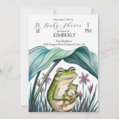 Invitation Sûr dans les bras de maman (Devant)