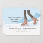 Invitation sur la glace (Devant / Derrière)