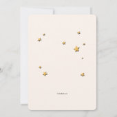 Invitation Sur la Lune, rendez-vous et bienvenue à l'invitati (Dos)