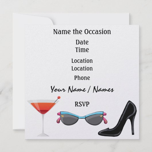 Invitation Sur la pilule - SRF (Dos)