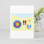 Invitation Sur La Plage