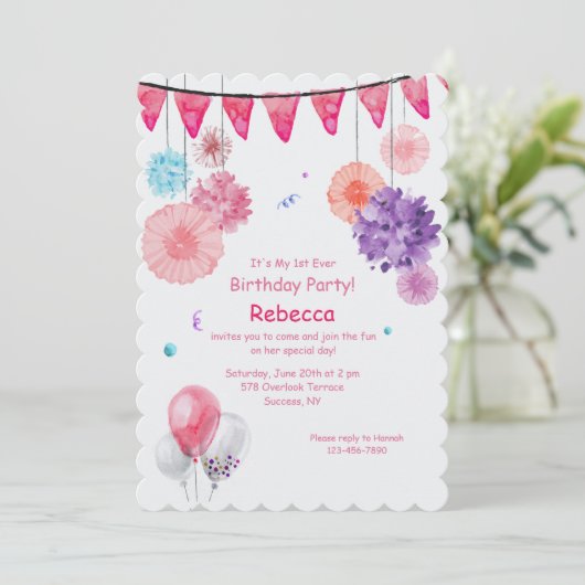 Invitation sur la scène du parti (Debout devant)