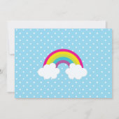 Invitation sur le Baby shower d'arche de Noah pers (Dos)