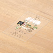 Invitation Sur Le Baby shower Du Marché Cultivé Lo (Poser)