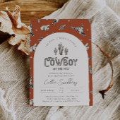 Invitation sur le Baby shower occidental