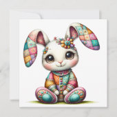 Invitation sur le thème de Bunny Précieux (Devant)