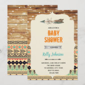 Invitation sur le thème de l'enfant à flèche triba (Devant / Derrière)