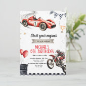 Invitation sur le thème des vélos tout-terrain et  (Debout devant)
