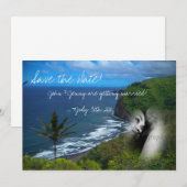 Invitation sur le thème du paradis (Devant / Derrière)