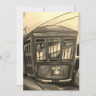 Invitation sur le thème du tramway de La Nouvelle-