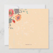 Invitation Sur L'Invitation Carré (Dos)