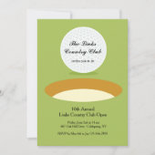 Invitation Sur L'Invitation De Golf Edge (Devant)