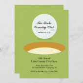 Invitation Sur L'Invitation De Golf Edge (Devant / Derrière)