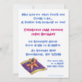 Invitation Sur l'invitation du Sea Quad Party (Dos)