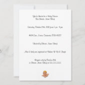 Invitation sur mesure pour un garçon ou une fille (Dos)