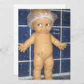 Invitation sur mesure pour un garçon ou une fille (Devant / Derrière)