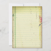 Invitation sur papier pour ordinateur portable (Devant)