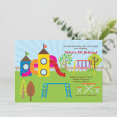 Invitation sur terrain de jeu (Debout devant)