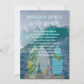 Invitation Surcartes Ocean Family Reunion (Devant)