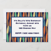 Invitation Surf (Dos)