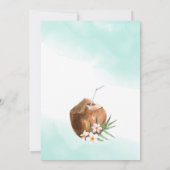 Invitation Surf 1er anniversaire le grand un modèle (Dos)