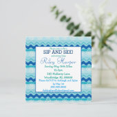 Invitation Surf 'N Soleil Nautique Bébé Sip et voir (Debout devant)