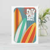 Invitation Surf Salty Daze (Debout devant)