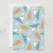 Invitation Surf Summer Boy Anniversaire (Dos)