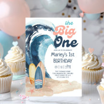 Surf | The Big One Beach Baby 1er anniversaire