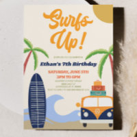 Surf Up ! Blue Beach Surf Fête d'anniversaire mode