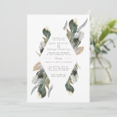 Invitation Surface Aquarelle Diamant | Répétition (Debout devant)