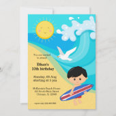 Invitation Surfer (Devant)