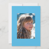 Invitation Surfer Fête d'anniversaire fille (Dos)