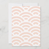 Invitation Surfer Girl Surfboards Beach Baby shower Drive-by (Dos)