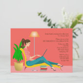 Invitation Surfer l'invitation de retraite de Web (Debout devant)