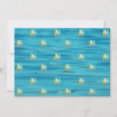 Invitation Surfing Beach Famille Réunion (Dos)