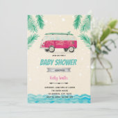 Invitation Surfs à l'invitation de la fête d'anniversaire (Debout devant)