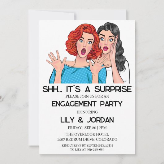 invitation surprise (Devant)