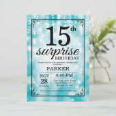 Invitation surprise 15e anniversaire Parties scint (Debout devant)