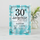 Invitation surprise 20e anniversaire Parties scint (Debout devant)