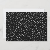 Invitation Surprise 25e anniversaire - Noir Argent (Dos)