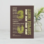Invitation SURPRISE 30e anniversaire V11 (Debout devant)