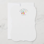 Invitation SURPRISE ! 40e anniversaire ou toute fête d'annive (Dos)