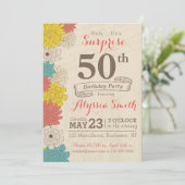 Invitation surprise 50e anniversaire (Debout devant)