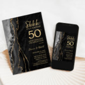 Invitation Surprise 50e anniversaire de Black Gold