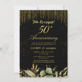 Invitation Surprise 50th Wedding Anniversary (Devant)