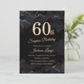 Invitation Surprise 60e anniversaire pour hommes (Debout devant)